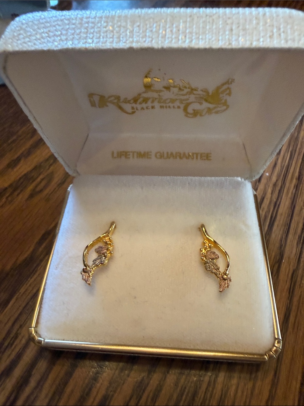 10K Black Hills Gold Earrings